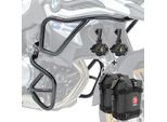 Set Barra Antiurto + Faro Per Bmw F 850 Gs / F 750 Gs 18-23 + K3 S