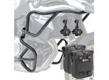 Set Barra Di Protezione + Faro Per Bmw F 850 Gs / F 750 Gs 18-23 + CB4