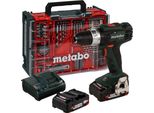 Metabo Sb 18 L Set Trapano Avvitatore A Percussione A Batteria