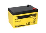 Batteria Sun SB12-12V0 12V 12Ah Vds T1 4,8Mm Agm-Blei Akku