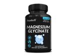 Magnesio Glicinato 1040 Mg (120 Capsule) Integratore Alimentare, Cervello, Sistema Nervoso, Cuore, Circolazione, Salute, Articolazioni, Muscoli, Sonno