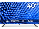 Medion 100,3 Cm (40 Pollici) Tv Full Hd (Ricevitore Triplo Tuner DVB-T2 DVB-C DVB-S2, 2 X Hdmi, Usb, Sleeptimer, Mediaplayer, Vesa, Ci+, Md 840000)