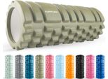 Tunturi Yoga Grid Foam Roller, 33 Cm, Verde Militare