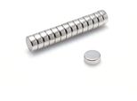 Magneti Al Neodimio 10 X 4 Mm 50 Pezzi Mm N38, Estremamente Forti, Lavagne Magnetiche, Frigoriferi, Lavagne Bianche, Fai Da Te