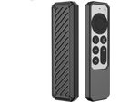 Inf Custodia In Silicone Per Telecomando Apple Tv 4K 2021/2022 Nero