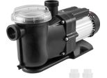 Pompa Per Piscina 1,5 Hp, 100 Gpm Di Portata Massima - Pompa Per Piscina A Velocità Singola 220 V - 2850 Giri/Min - 15 M Di Prevalenza Massima - Pompa A Filtro Con Cestello Filtrante - Per Piscine Fuori Terra, Vasche Idromassaggio, Spa.