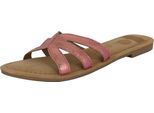 Lazamani Nina Donna Muli In Pelle Rosa Taglia 41
