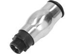 G1 Filettatura Maschio Frothy Schiuma Jet Fontana Ugello 304 In Acciaio Inox Testa Di Spruzzo D'acqua Per Giardino Laghetto Lago