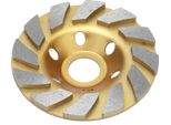 Diamante Ruota Di Smerigliatura 4In Segmentato Disco Smerigliatrice Tazza Di Taglio Per La Pietra Di Calcestruzzo