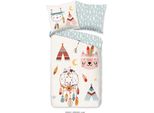 Set Di Biancheria Da Letto In Flanella Good Morning Dreamy Colour Multi Size 135X200+80X80