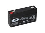 Batteria Al Piombo Landport LP6-1,2 6V 1,2Ah Agm T1 Senza Manutenzione