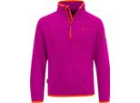 Trollkids Bambini Nordland Mezza Zip Ragazzi Felpa In Pile Rosa 707-200 Taglia 92