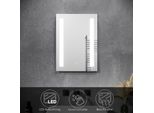 Sonni Specchio Da Bagno 50X70Cm Con Illuminazione A Led Interruttore A Sfioramento Senza Nebbia Specchio Per Luce Da Bagno Specchio Da Bagno Specchio Da Parete
