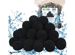 Coil Palle Filtranti Per Sistemi Di Filtraggio A Sabbia, Ricambio Per Filtri Per Piscina, Ricambio Per 25/50Kg Di Sabbia Filtrante E Sabbia Di Quarzo, 700 G, Nero