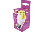 Emos Led Lampada Mini Globo, 6,5W In Sostituzione Della Lampadina A Incandescenza Da 60W, Lampadina Piccola Con Base E27, Luminosità 806 Lm, Bianco Caldo 2700 K, Durata 30000 H, ZQ6E41