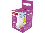 Emos Lampada Led Spot, MR16 Con Base GU10, 3W In Sostituzione Di Una Lampada Alogena Da 32W, Luminosità 345 Lm, Bianco Freddo 6500 K, Durata 30000 H, Bianco, ZQ8E14