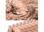 Set Di 8 Tovagliette Lavabili Con Struttura In Radica Effetto Legno