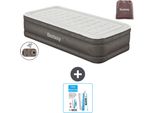 Materasso Gonfiabile Bestway - 1 Persona - 97 X 191 X 46 Cm - Marrone - Accessori Inclusi