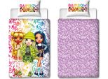 Set Di Biancheria Da Letto Rainbow High - Copripiumino 140X200 Cm E Federa 60X70 Cm Per Bambini