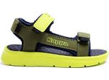 Kappa Bambini Sandali Verde 260886MFK-3331 Taglia 32