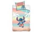 Lilo E Stitch Bettbezug Vacay Mode 140 X 200 Cm - 60 X 70Cm - Baumwolle