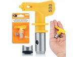 Rosfix Ugello Per Verniciatura Ultra Spray 533 – Larghezza Di Spruzzo 25 Cm, Anima In Metallo Duro Di Alta Qualità, Senza Utensili
