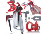 Rosfix Pistola A Spruzzo Per Vernice Professionale | Incl. Ugello 517 E Copriugello | 3000 Psi | Attacco Da 1/4""