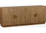 Credenza Esotica A 4 Ante, 180Cm, Albero Di Mango