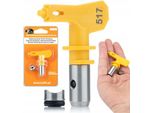 Rosfix Set Ultra Spray 517 – Ugello Per Verniciatura A Spruzzo, 2 Portaugelli, Filtro A 60 Maglie | Larghezza Di Spruzzo 25 Cm, Resistente
