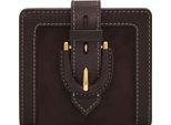 Fossil Portafoglio Harwell Small Tab Bifold Mink Marrone Scuro