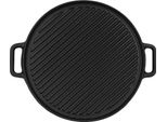 Krumble Bbq Griddle - Piastra Per Barbecue - Griglia In Ghisa - 30 X 36 X 2,5 Cm