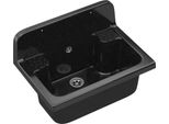 Lavello Granitan | Lavelli - Nero - Resistente Agli Agenti Chimici - Ideale Per Garage E Lavanderie