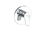 Kludi Pure&Easy Mitigeur Monocommandé Encastré Pour Douche, Montage Mural, 28 L/Min, Chrome, 377550565, 377550565