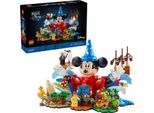 Lego Ideas Disney Magic, Modello Da Collezionare, Costruire Ed Esporre, Con Topolino, Simba, Geppetto E Altri Personaggi Come Minifigure, Regalo Per Adulti 21352