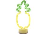 Forever Light Neon Con Supporto Led Ananas Arancio-Verde USB-C12