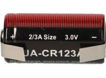 Batteria Ultralife CR123A 3V 2/3A Con Etichetta Di Saldatura A U