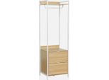 Modulo Armadio Con 1 Armadio, 2 Cassetti E 1 Ripiano, Bianco