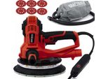Kraft&Dele KD3132 Levigatrice Per Cartongesso Con Luce Led 1,8 Kw - Azione