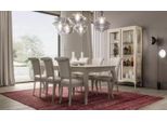 Tavolo Da Pranzo 6X Sedie Vetrina 8 Pezzi Gruppo Sala Da Pranzo Suite
