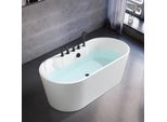 Vasca Da Bagno Contemporanea In Acrilico Vasca Da Bagno Freestanding Bianca