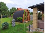Sauna In Legno Giardino Sauna In Legno 400X240Cm Sauna All'aperto Sauna Secca Woodpro