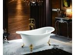 Vasca Da Bagno A Libera Installazione Vasca Da Bagno A Libera Installazione Moderna Oro Bianco Ovale