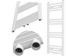 Radiatore Per Bagno Granitan | Raven - 100X40 Cm - Bianco - Design Moderno - Funzionale Ed Elegante