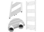 Granitan | Radiatore Da Bagno Raven - 120X50 Cm - Bianco - Design Moderno - Funzionalità Ed Eleganza