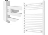 Granitan | Radiatore Da Bagno Bergen - 80X60 Cm - Bianco - Design Moderno - Pratico Ed Elegante