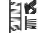 Granitan | Radiatore Da Bagno Puerto - 50/110 Cm - Nero - Design Moderno - Scaldasalviette