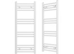 Radiatore Da Bagno Granitan | Breno - 40X100 Cm - Bianco - Design Moderno - Scaldasalviette