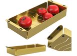 Inserto Acciaio Cestello Lavello Oro Lavastoviglie Universale 42X18 Cm