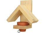 Casetta Per Uccelli - Mini Casetta Per Mangimi Magdalena 2 Mkw Eco - Stabile Nido Per Uccelli Selvatici E Da Giardino - In Legno Dolce - Resistente Alle Intemperie