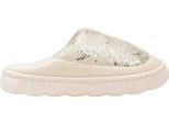 Pantofole Lucide Da Donna Pantofole Foderate Pantofole Slip On Elis Beige Taglia 38/39
